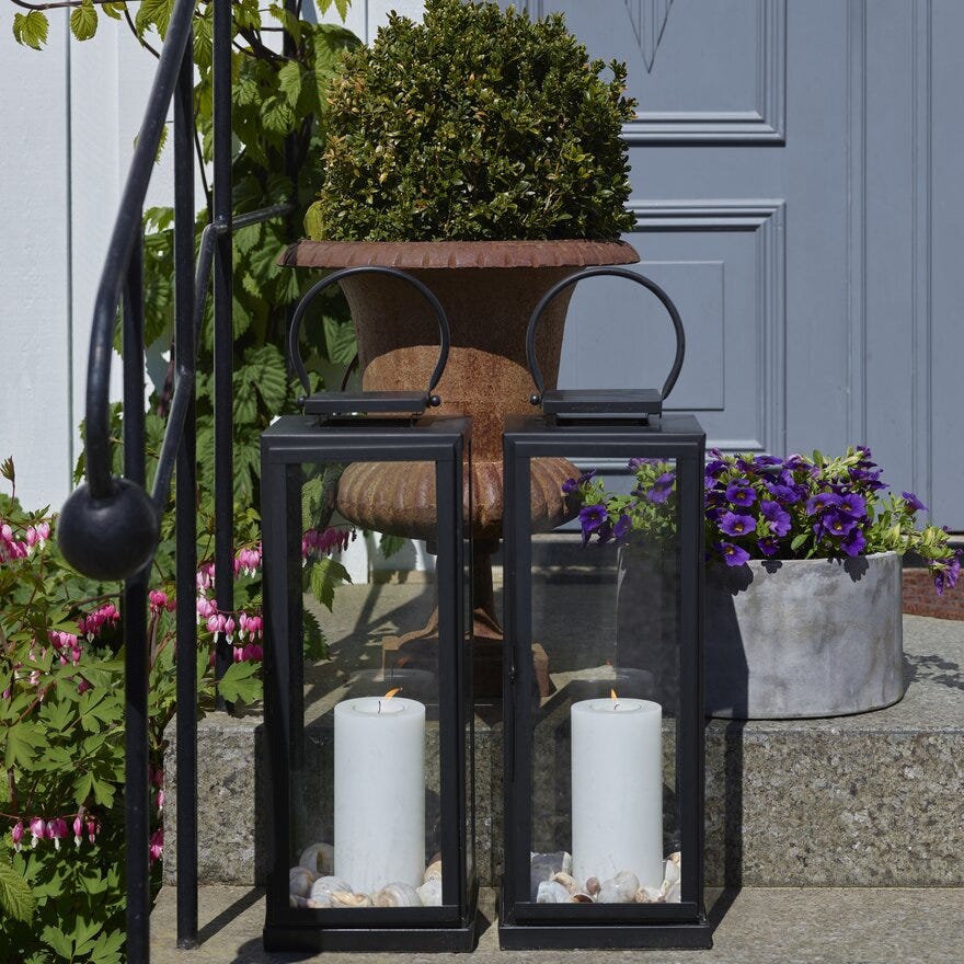 Halvor Bakke MARMI Lykt H56 cm i Svart designet av Halvor Bakke