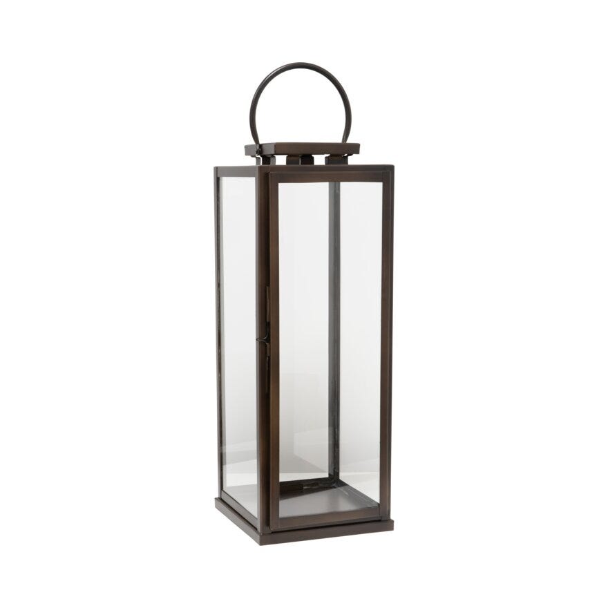 Halvor Bakke MARMI Lykt H59 cm i Brun designet av Halvor Bakke