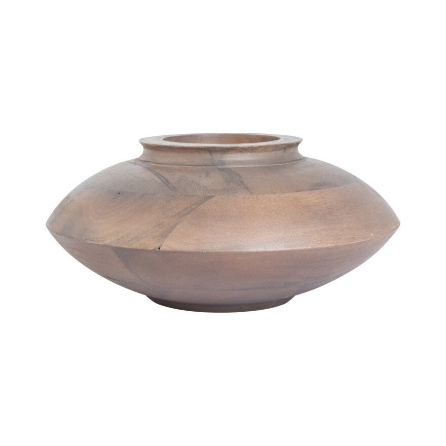 Storm Storm PLANA Dekorvase H15 cm i Brun designet av Storm Pedersen