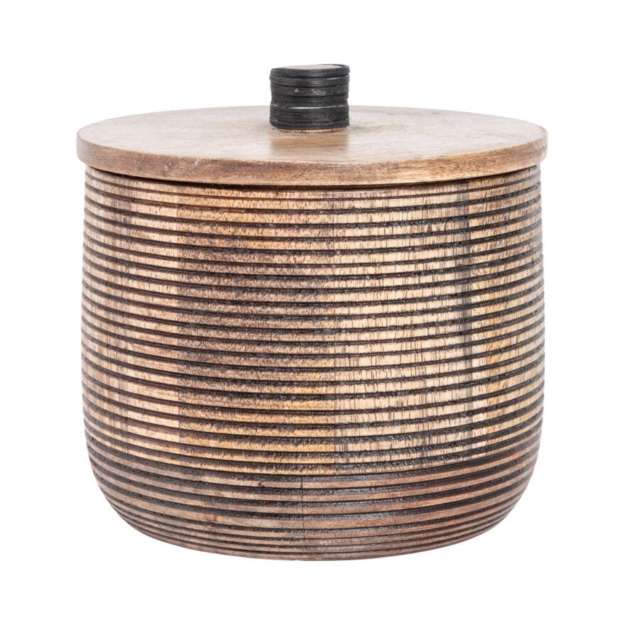 Halvor Bakke POLENCA Krukke Ø15 cm i Brun designet av Halvor Bakke