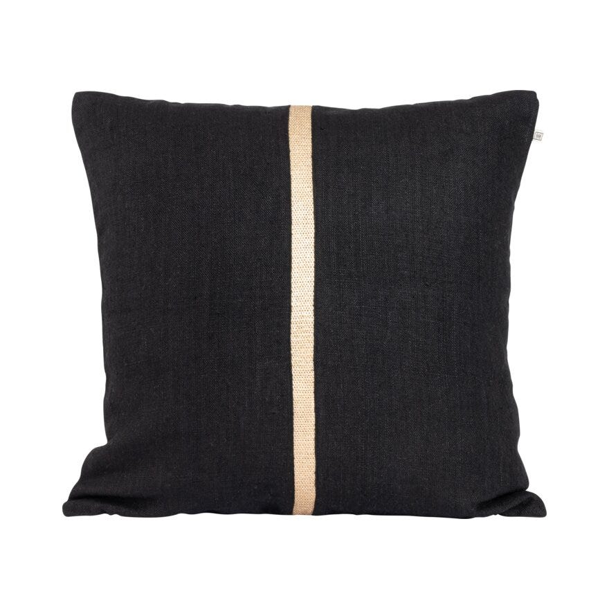 Halvor Bakke PORT ALFRED Putetrekk 50x50 cm i Svart designet av Halvor Bakke