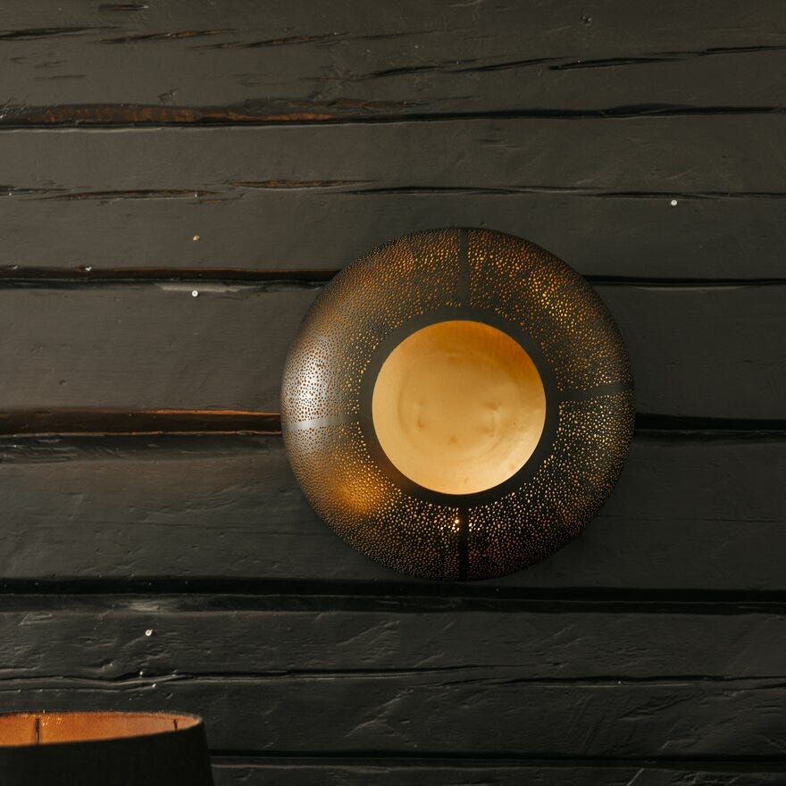Halvor Bakke PRETORIA Vegglykt Ø46 cm i Grå designet av Halvor Bakke