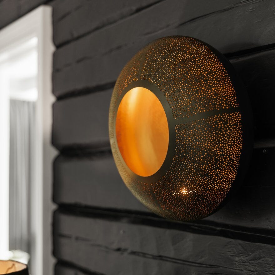 Halvor Bakke PRETORIA Vegglykt Ø46 cm i Grå designet av Halvor Bakke