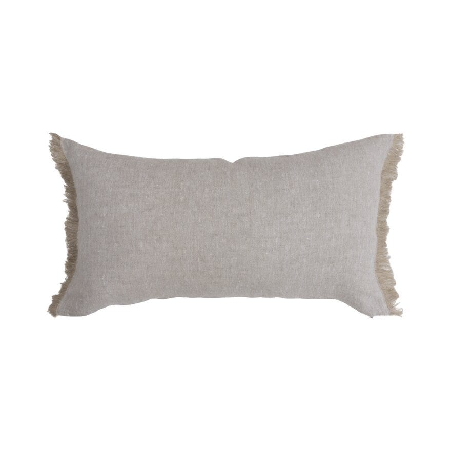 Bedtime Story By Halvor Bakke RAMSHOLM Putetrekk Frynser 45x80 cm i Beige/natur designet av Halvor Bakke