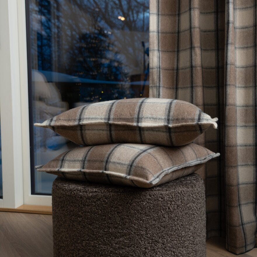 Turiform SIVERT Pynteputetrekk 40x60 cm i Brun