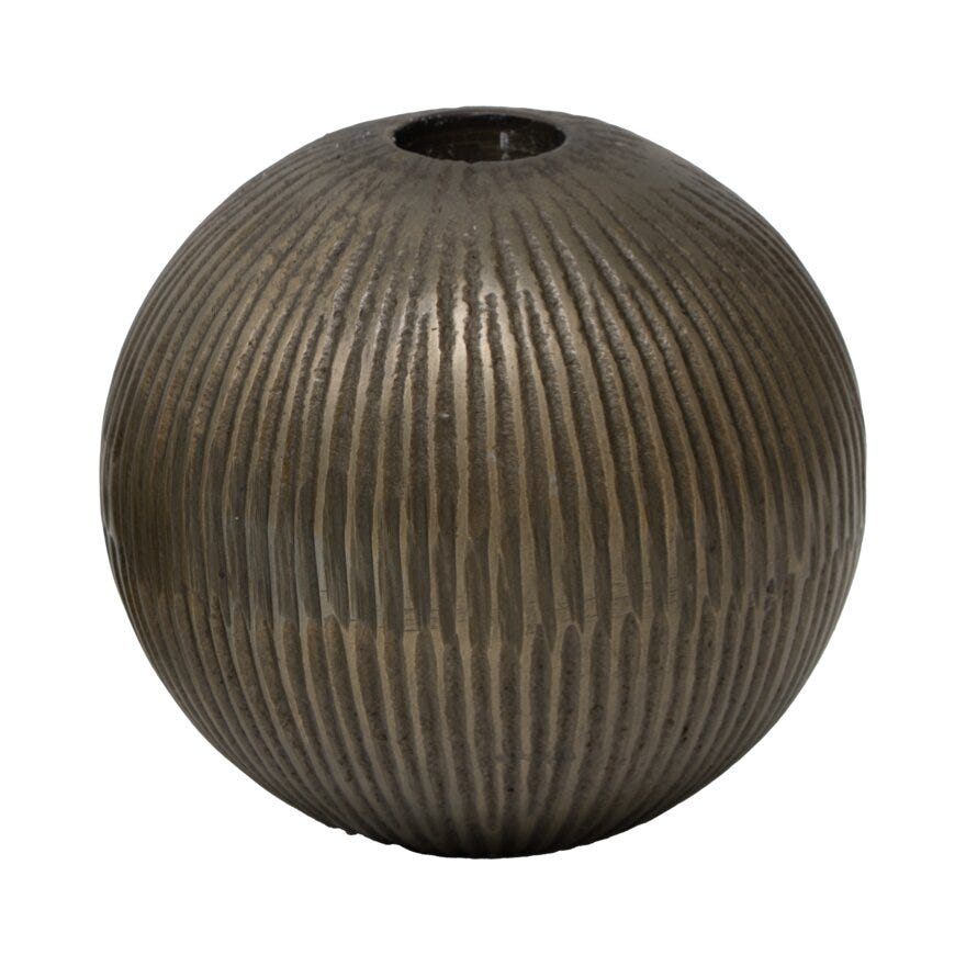 Halvor Bakke SKILLEBEKK Lysestake H9.5 cm i Brun designet av Halvor Bakke