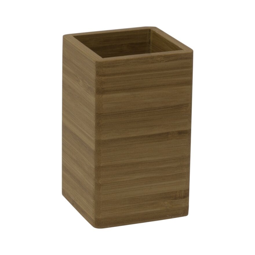 Turiform BAMBUS Glass 6.6x6.6 cm i Beige/natur