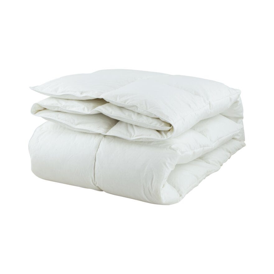 Norsk Dun BITIHORN Dundyne 200x220 cm i Hvit
