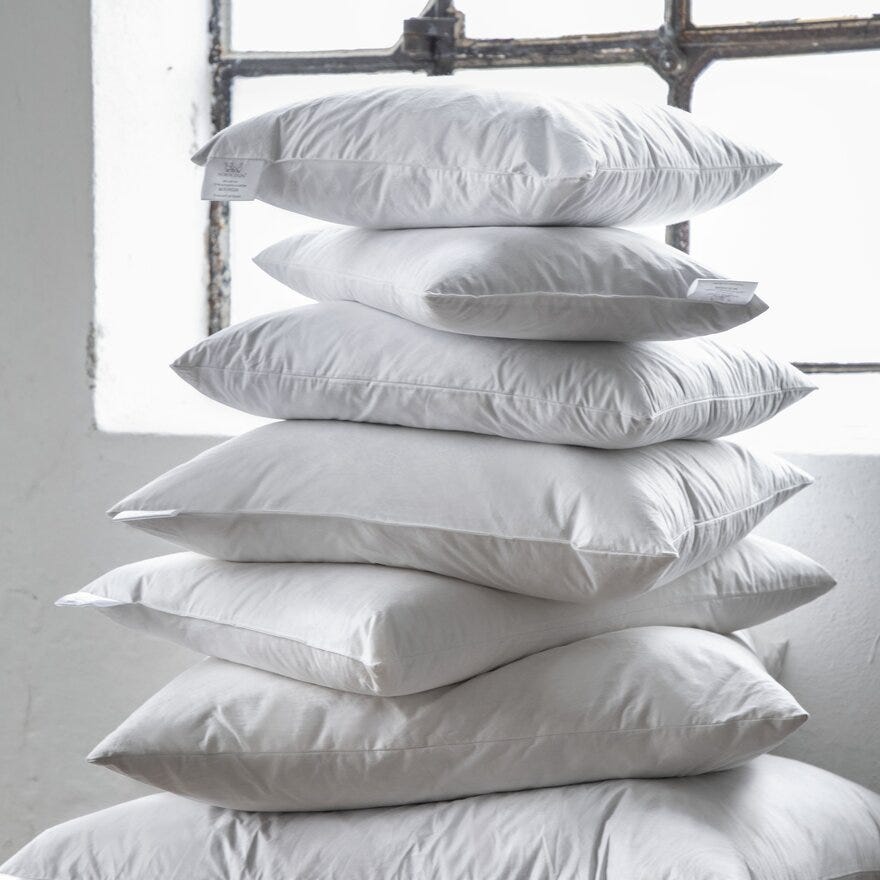 Norsk Dun NORSK DUN® Innleggspute 60x60 cm i Hvit