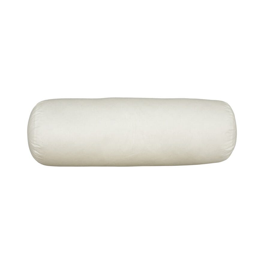 Norsk Dun PØLLEPUTE Innleggspute 20x50 cm i Hvit
