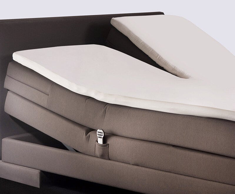 Turiform PERCALE Splittlaken 180x200 cm i Hvit