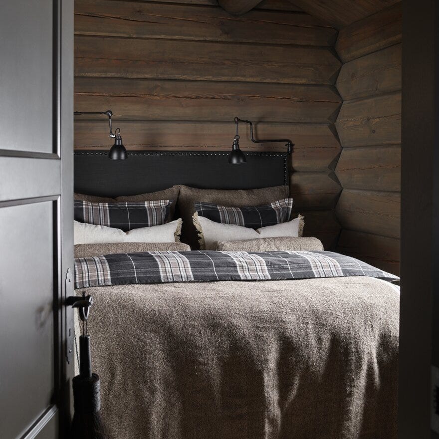 Bedtime Story By Halvor Bakke SAALBACH Sengesett 140x200 cm i Svart designet av Halvor Bakke