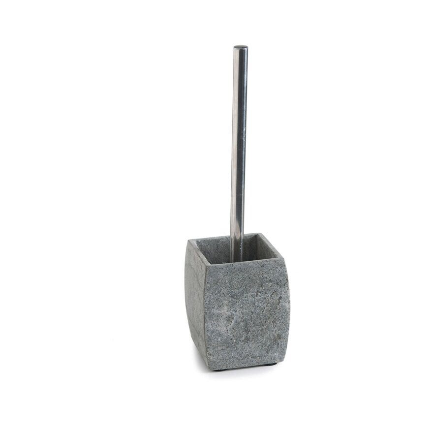 Turiform SKIFER Toalettbørste 9x9 cm i Grå