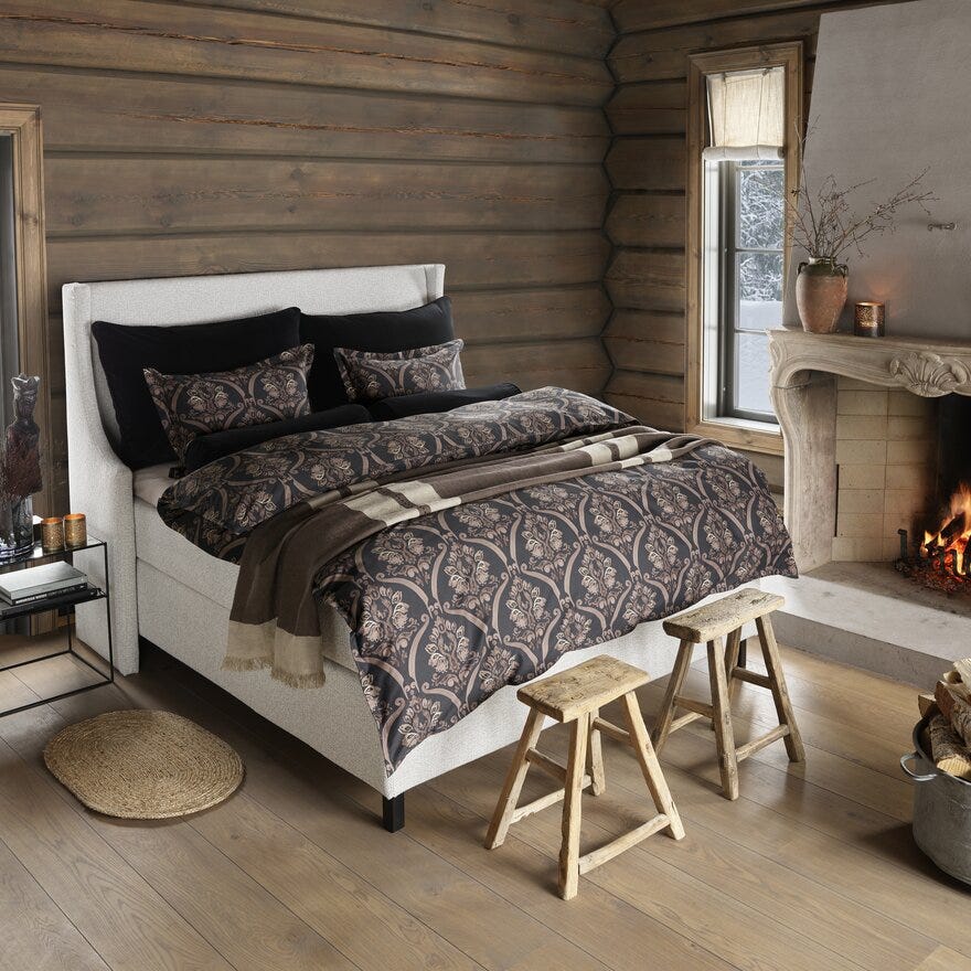 Bedtime Story By Halvor Bakke ST. ANTON Sengesett 140x200 cm i Svart