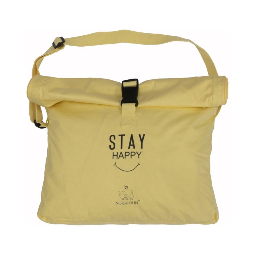Norsk Dun STAY HAPPY Dundyne 100x140 cm i Hvit