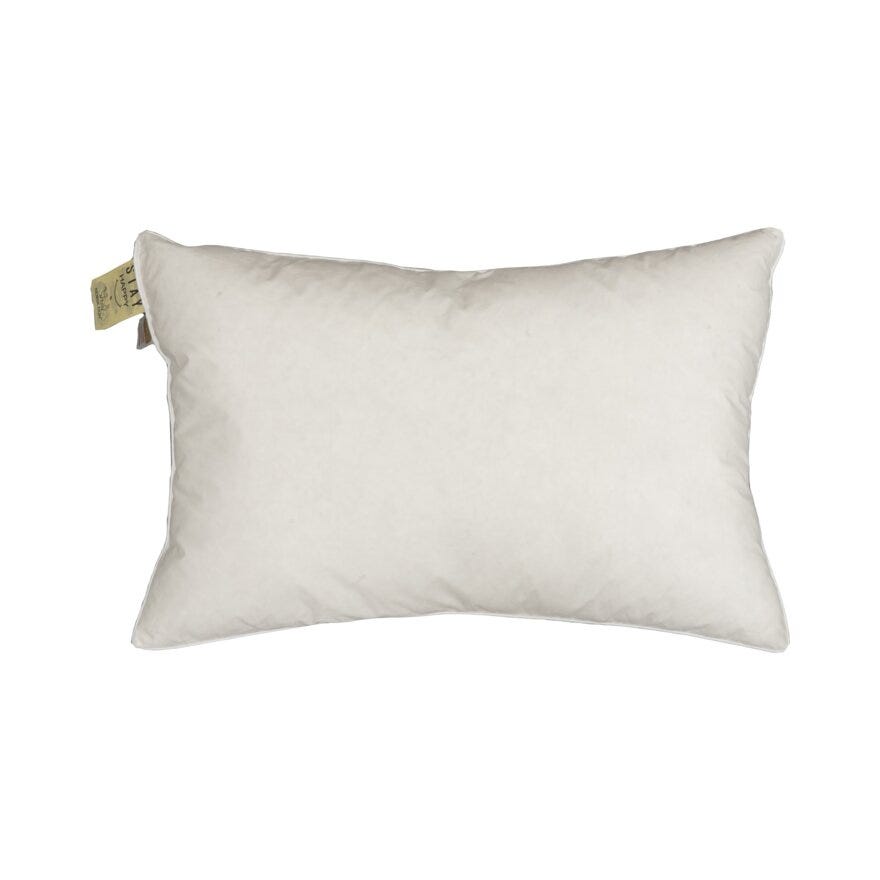 Norsk Dun STAY HAPPY Dunpute 40x60 cm i Hvit