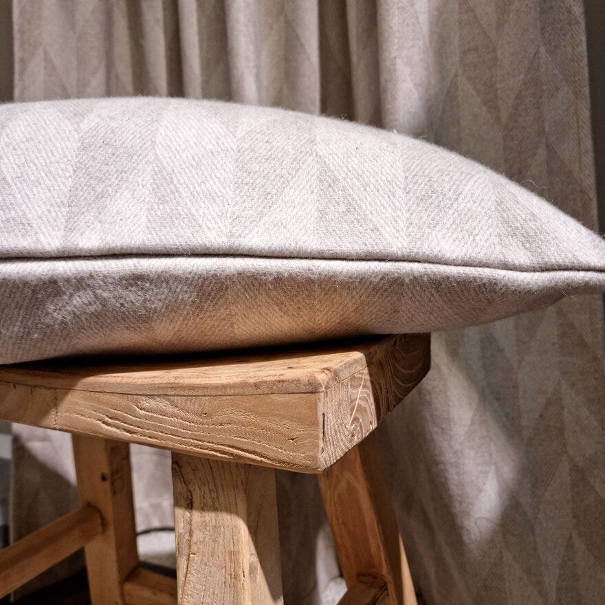Rebell VETLE Pynteputetrekk 40x60 cm i Beige/natur