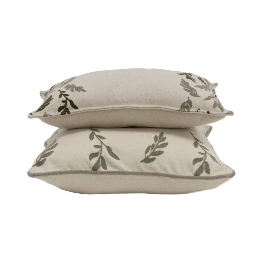 Rebell VILMA Pynteputetrekk 40x60 cm i Beige/natur