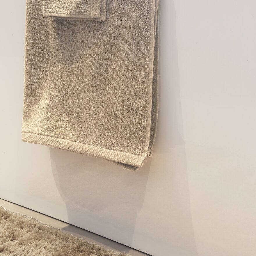Turiform ZERO Badematte 60x100 cm i Beige/natur