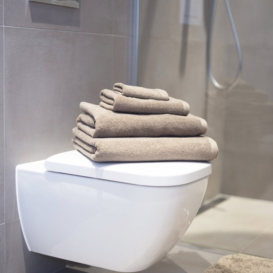 Turiform ZERO Badematte 60x100 cm i Beige/natur
