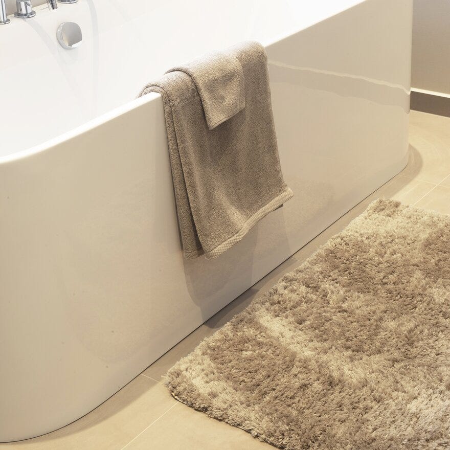 Turiform ZERO Badematte 60x100 cm i Beige/natur