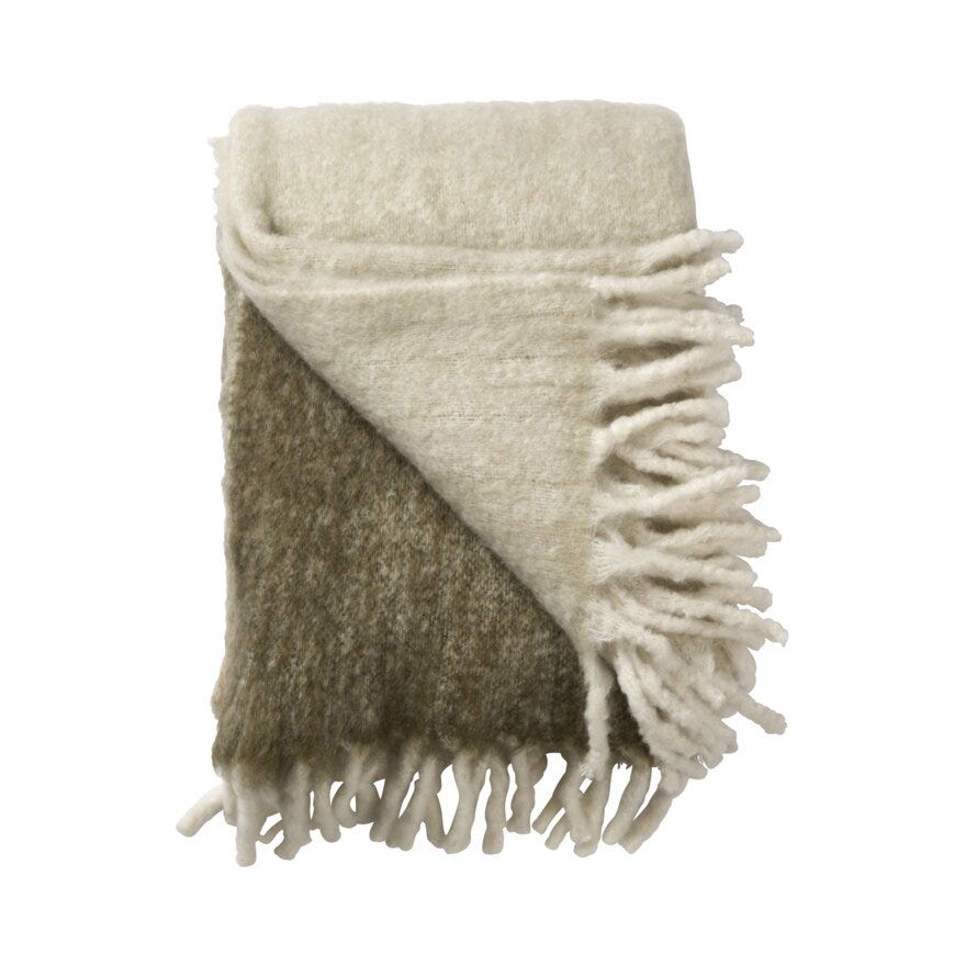 Sindig BEATRICE Pledd 130x170 cm i Beige/natur