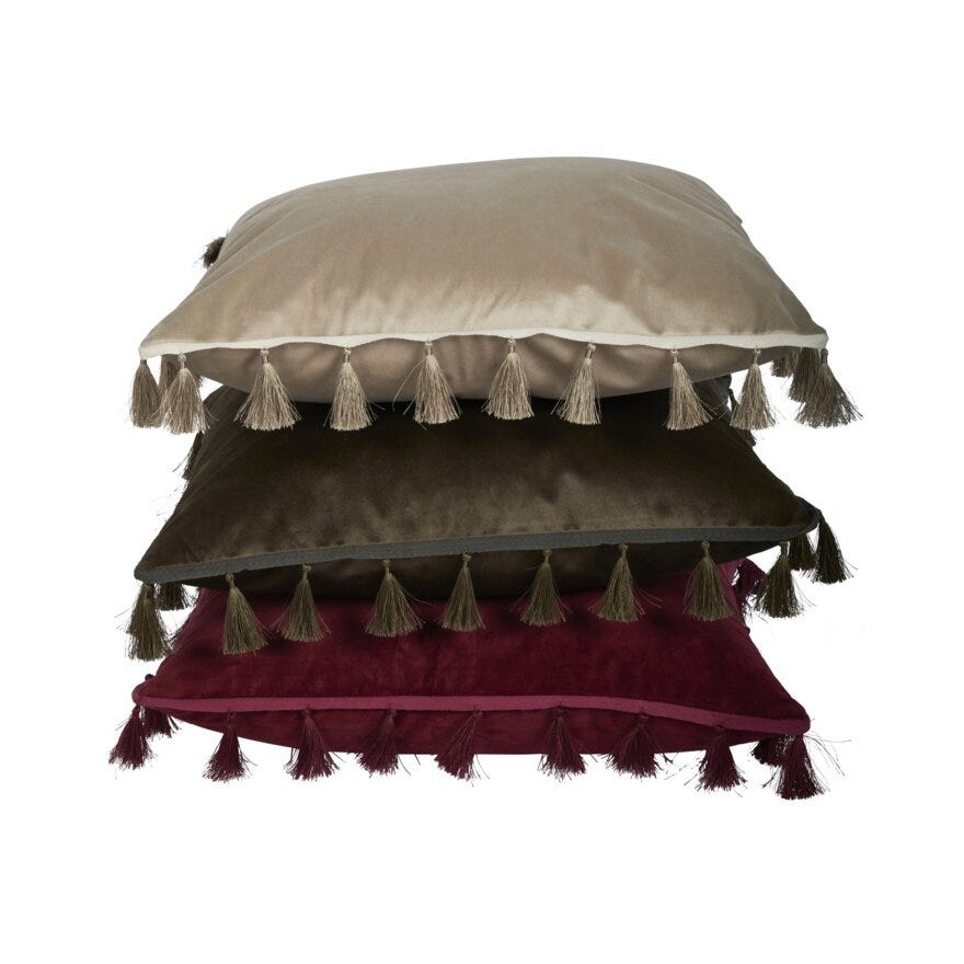 Sindig CIARA Pynteputetrekk 45x45 cm i Beige/natur
