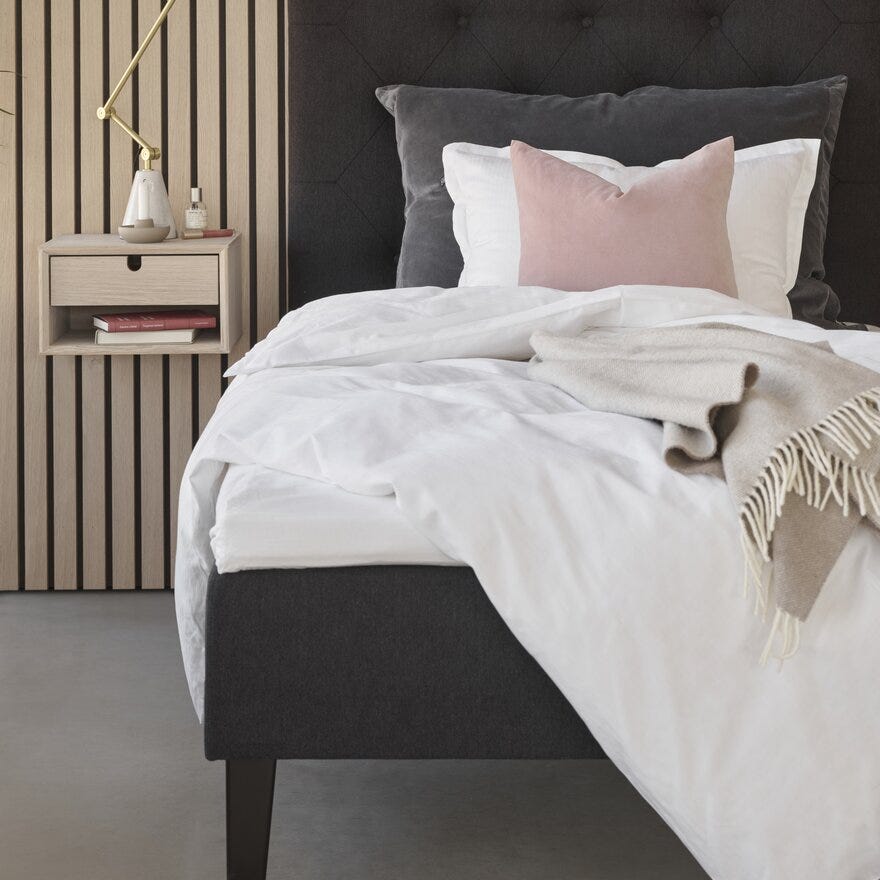 Signature Collection Sleeping HITRA Sengegavl 120x134 cm i Grå