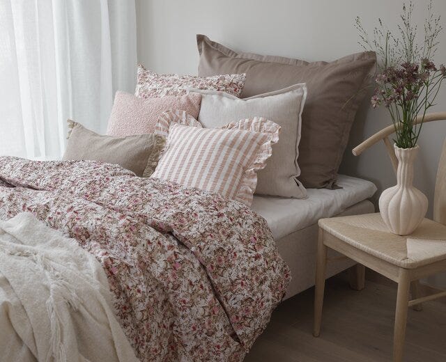 Sindig ELISABETH Hotellputetrekk 70x100 cm i Beige/natur