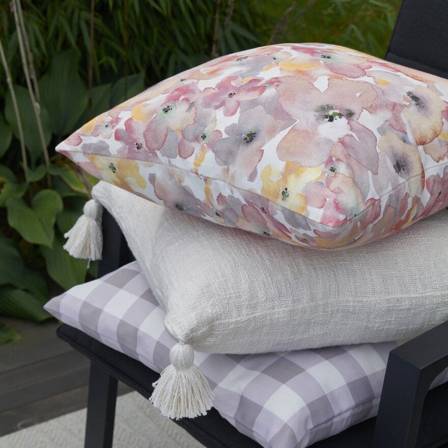 Sindig NATALIE Pynteputetrekk 50x50 cm i Hvit