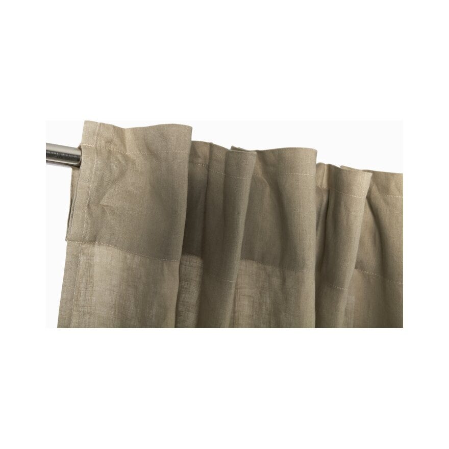 Sindig LOTTA Gardin 135x220 cm i Beige/natur