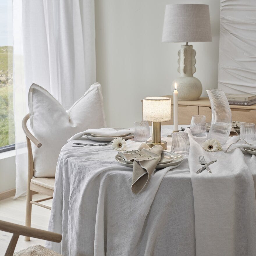 Pr Home TIARA Bordlampe oppladbar H24 cm i Gull