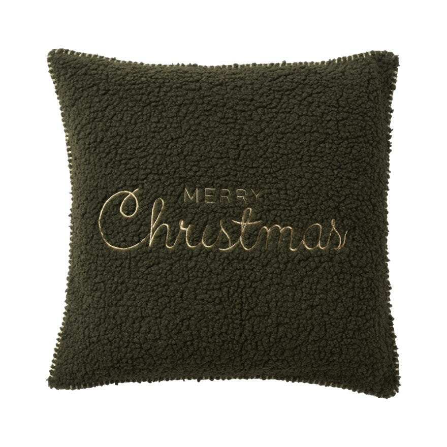 Sindig MERRY Pynteputetrekk 50x50 cm i Grønn
