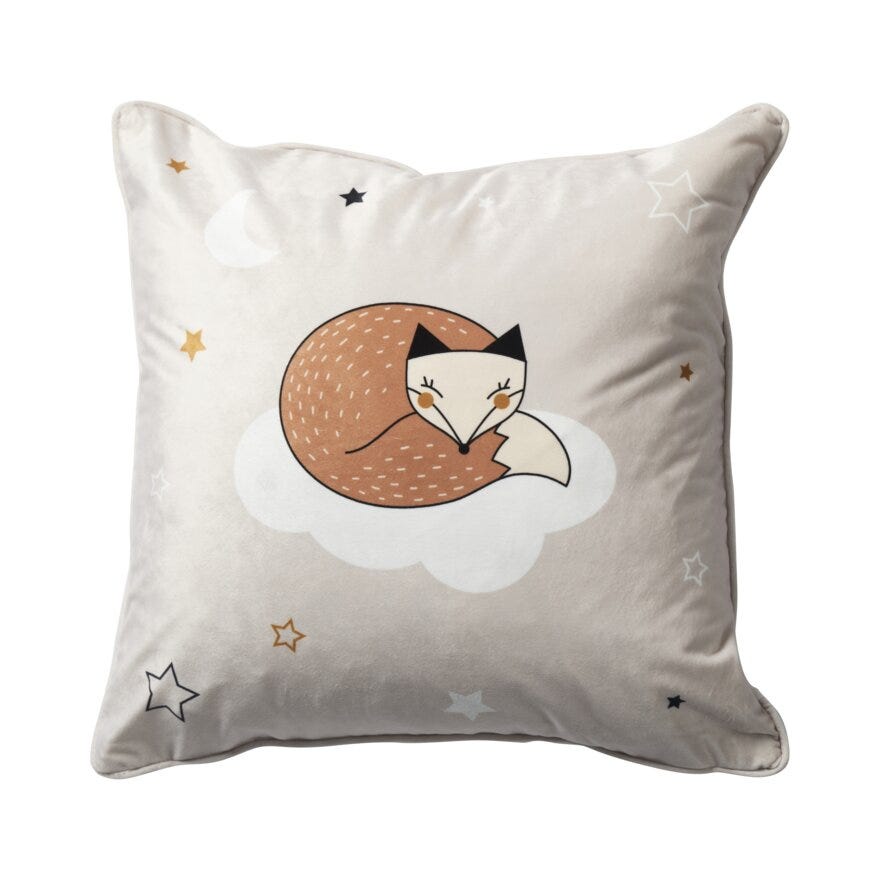 Sindig MIKKEL Pyntepute 45x45 cm i Beige/natur
