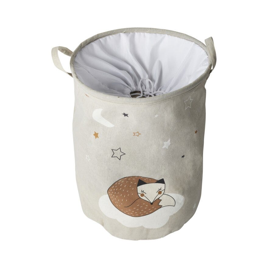 Sindig MIKKEL Kurv Ø52 cm i Beige/natur