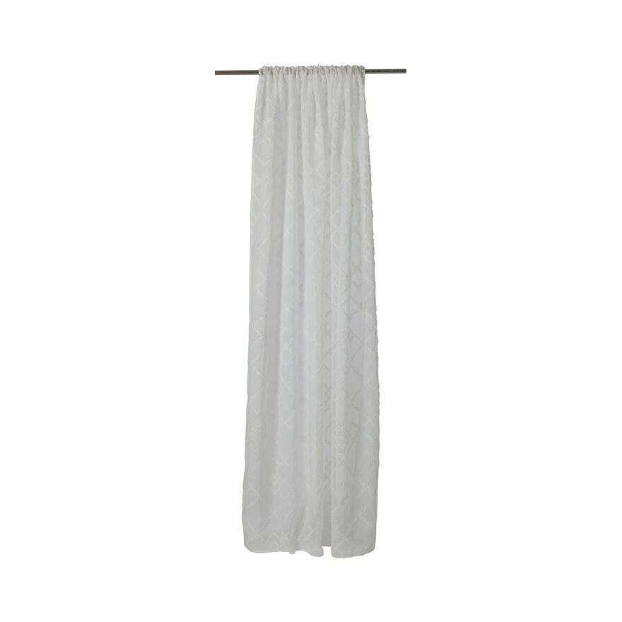 Sindig NILA Gardin 135x220 cm i Hvit