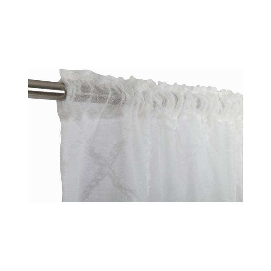 Sindig NILA Gardin 135x220 cm i Hvit
