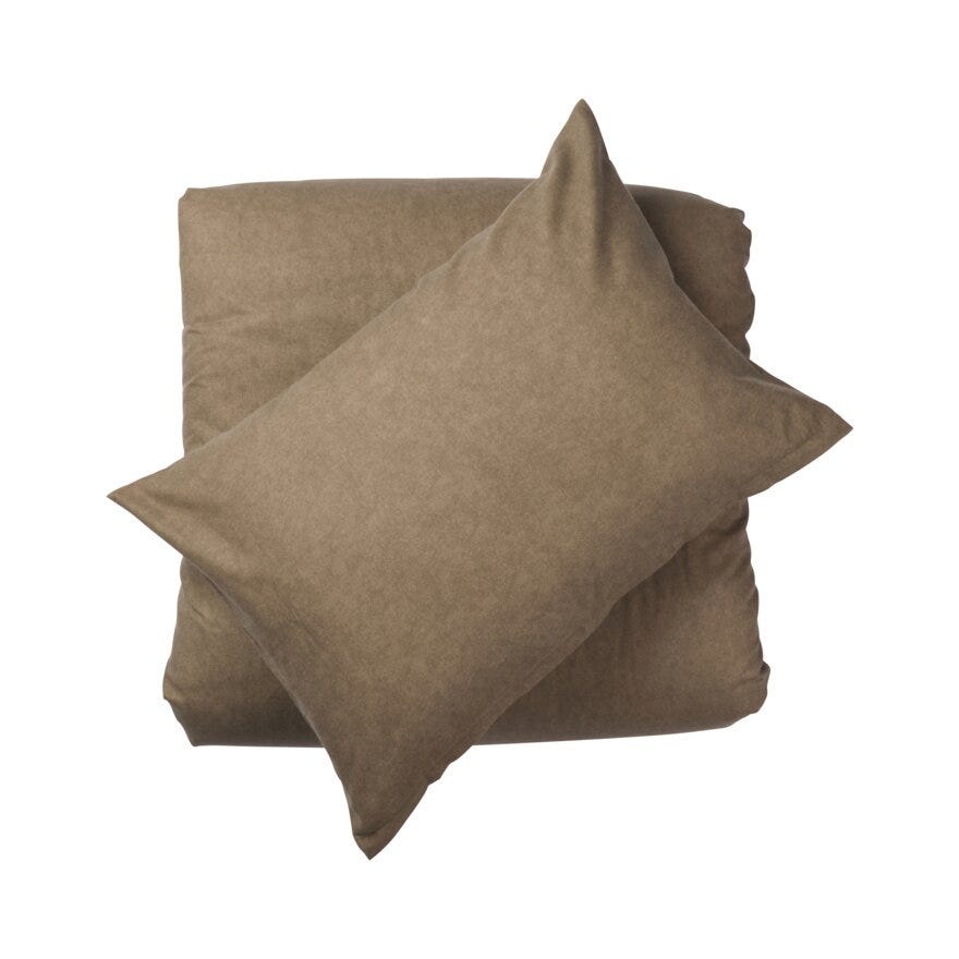Sindig NINA Sengesett 140x200 cm i Beige/natur