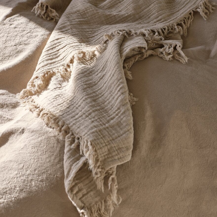 Sindig RAW Dynetrekk 200x220 cm i Beige/natur