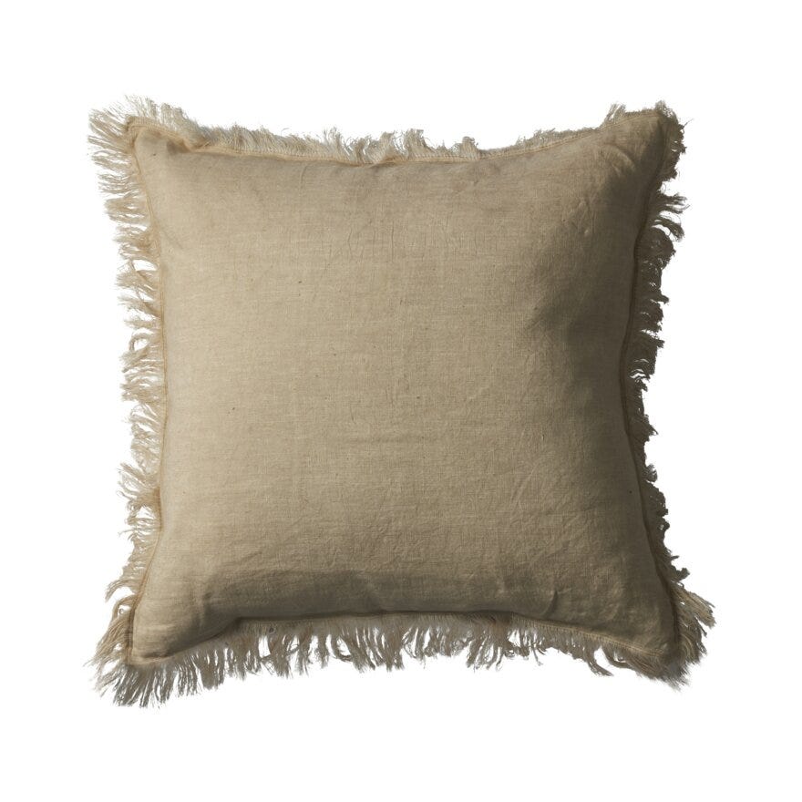 Sindig THALE Pynteputetrekk 50x50 cm i Beige/natur
