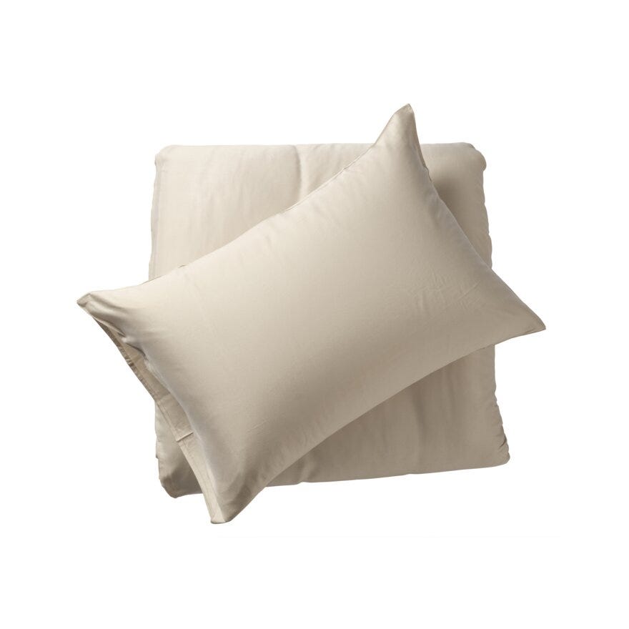Sindig VILDE Sengesett 140x200 cm i Beige/natur