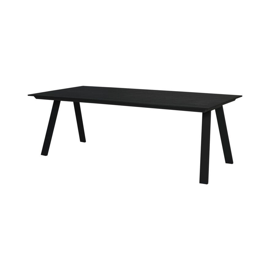 ANZIO Spisebord 100x220 cm i Svart