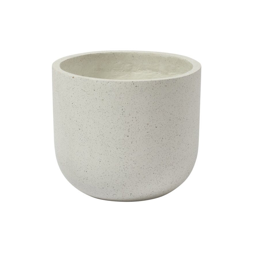 Sindig OLIVIA Utepotte Ø44 cm i Hvit