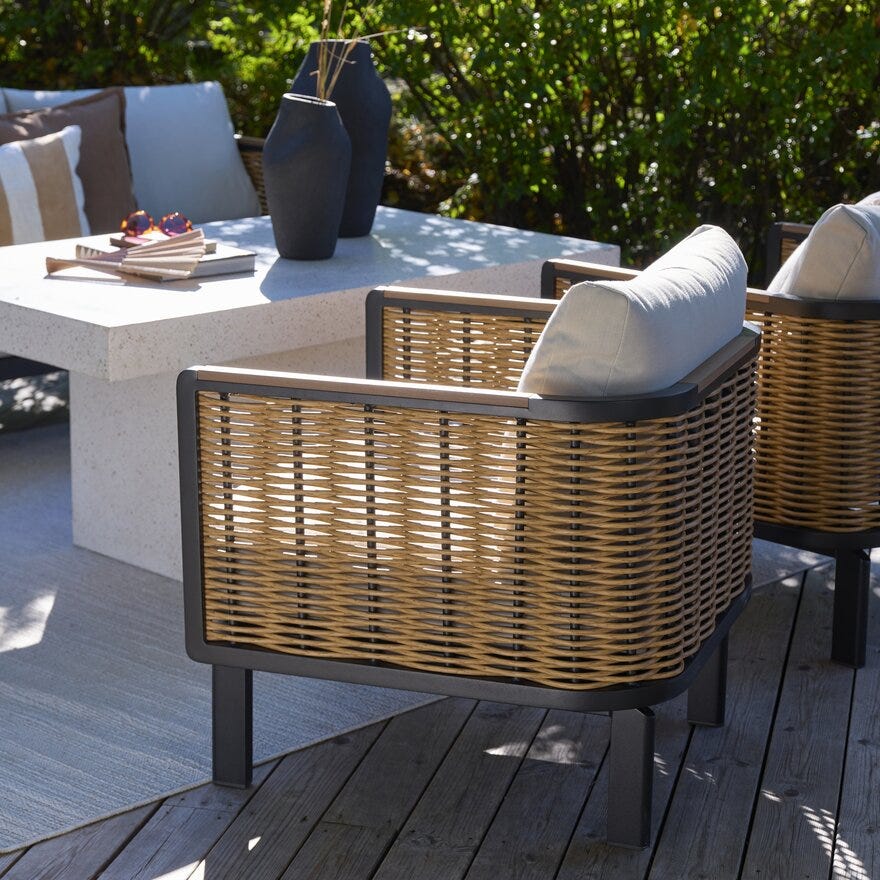 MARSEILLE Sofagruppe i Beige/natur
