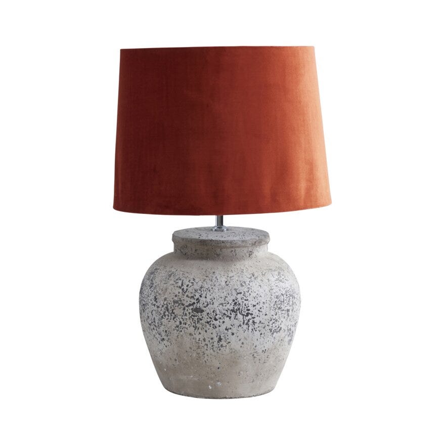 Pr Home SOFIA Lampeskjerm Ø40 cm i Rød