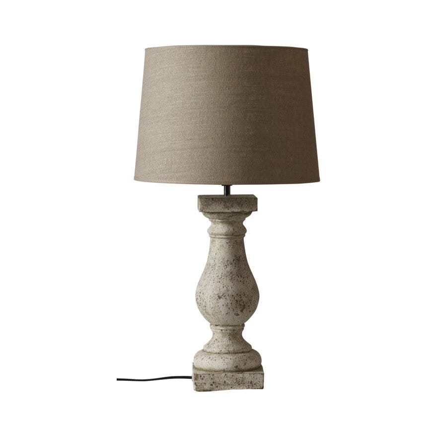 Pr Home SOFIA Lampeskjerm Ø20 cm i Beige/natur