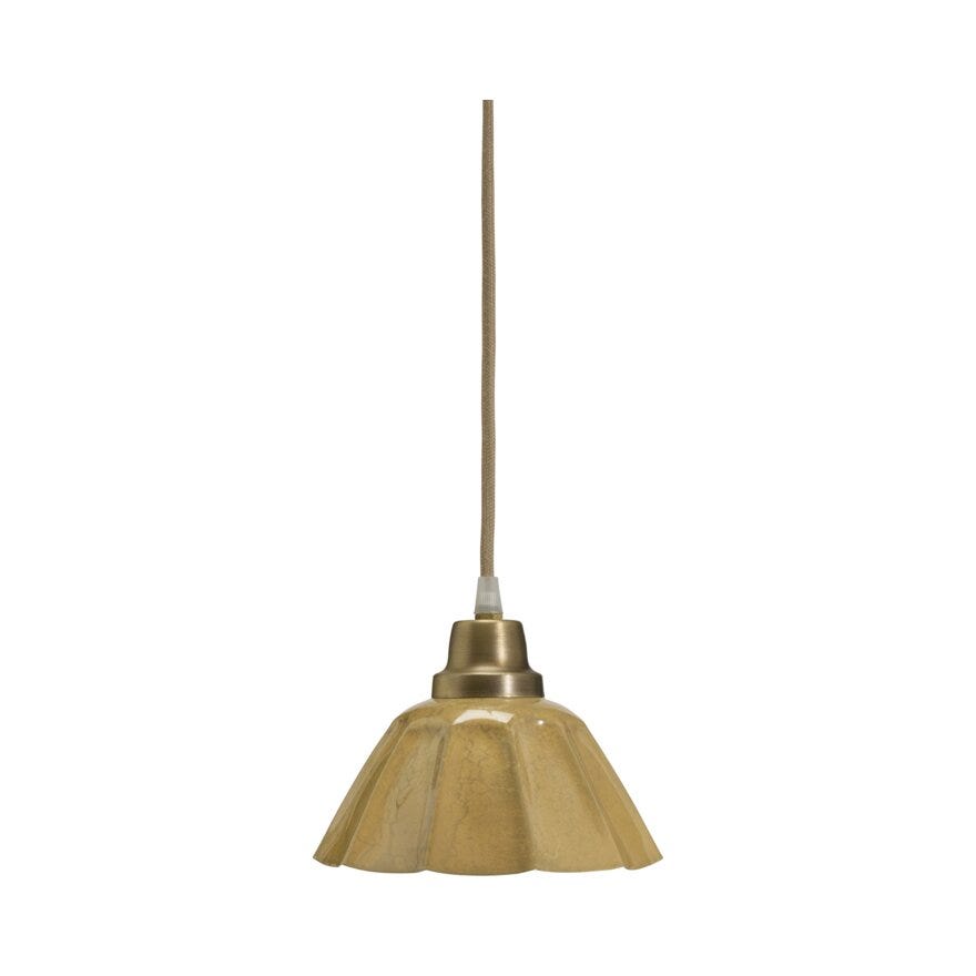 Pr Home ESTER Vinduspendel Ø17.5 cm i Gul