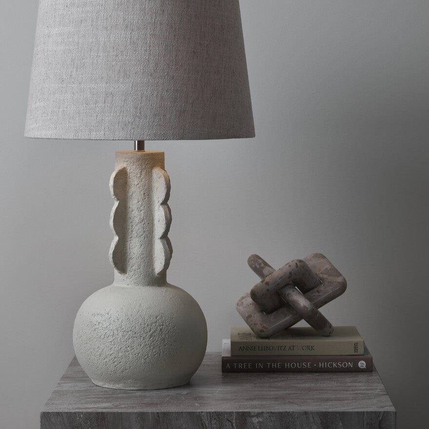 Pr Home SOFIA Lampeskjerm Ø30 cm i Beige/natur