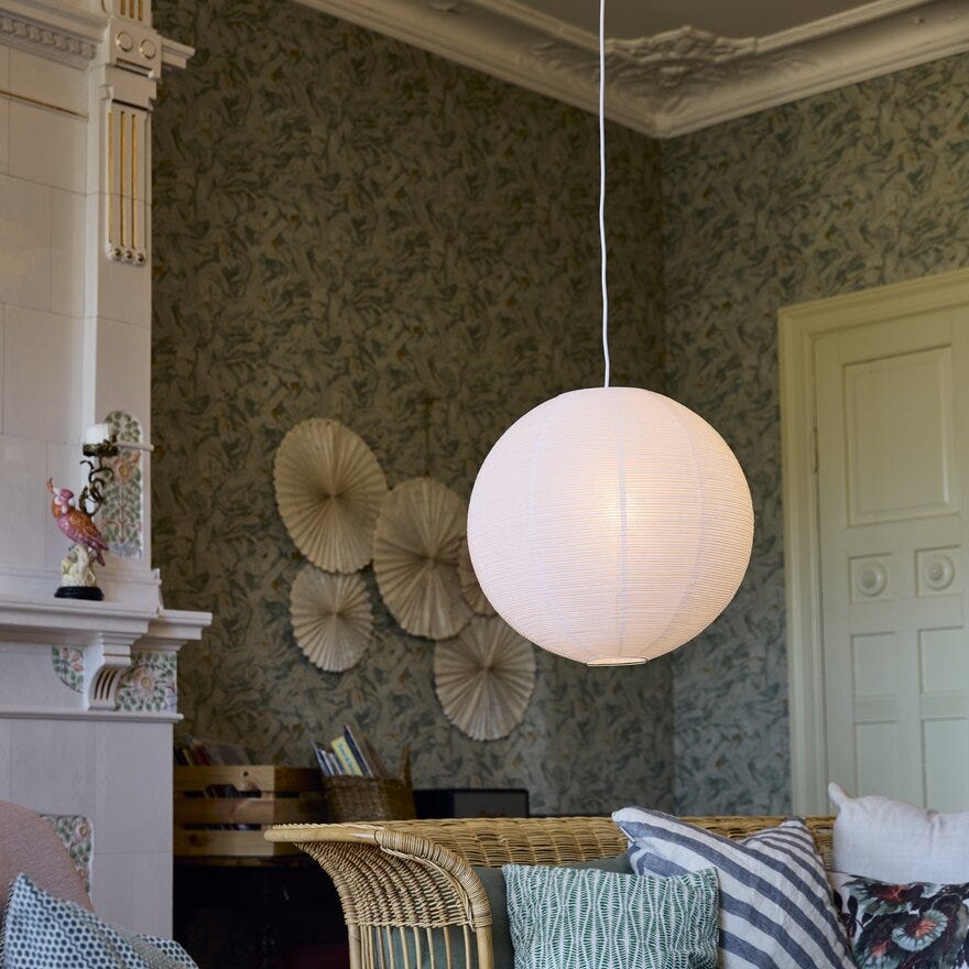 Pr Home HARU Taklampe Ø50 cm i Hvit
