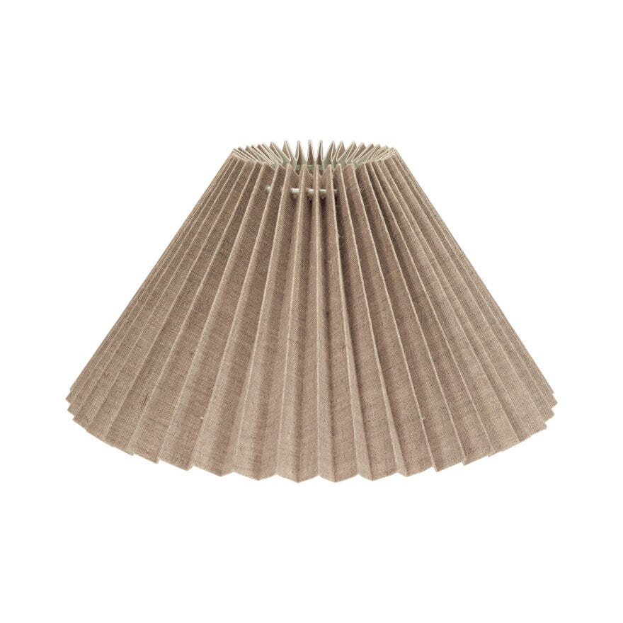 Pr Home INES Lampeskjerm Ø30 cm i Beige/natur